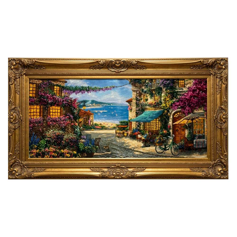Austrian Landscape Persian pictorial carpet