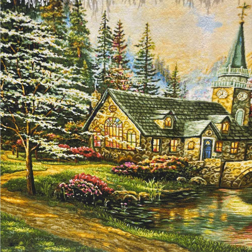 Thomas landscape Persian pictorial carpet