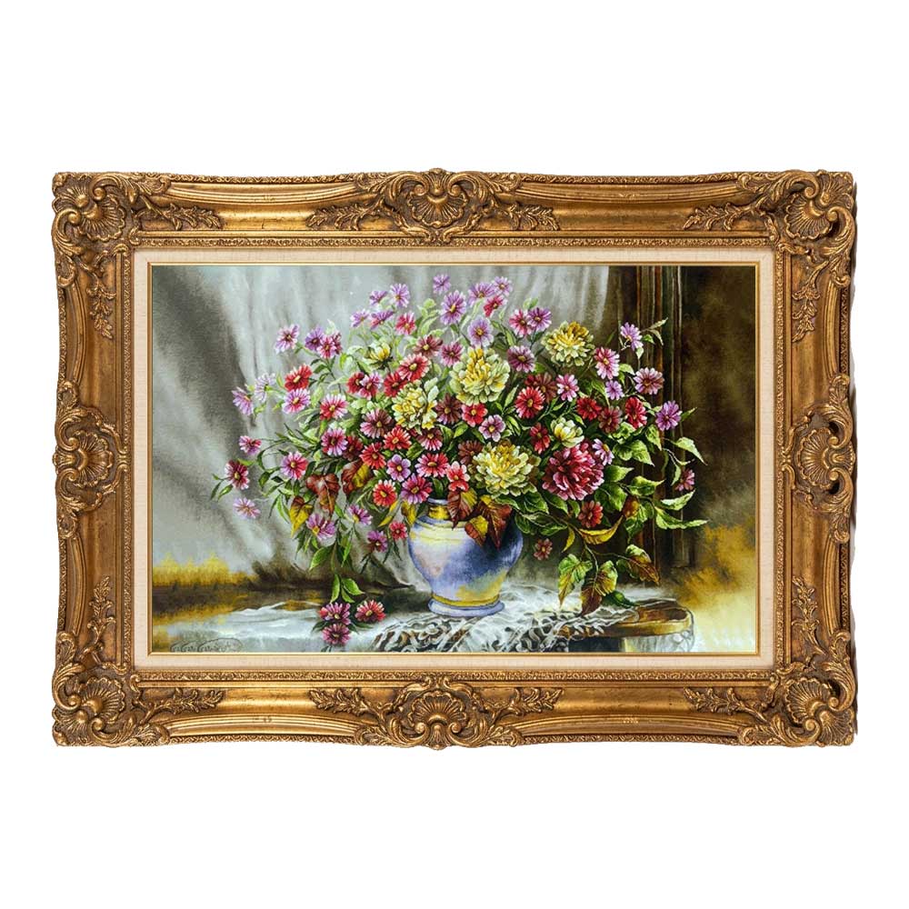 Handmade Chamomile Flower Tapestry