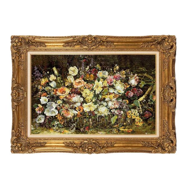 Forest Flower Silk Carpet