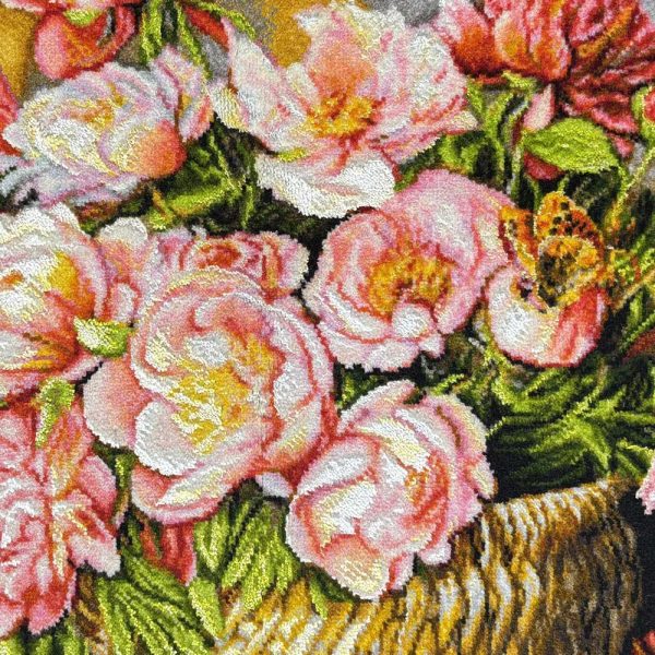 Handmade Tuberose Flower Carpet