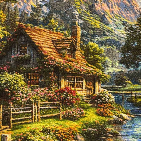 North Landscape Silk Rug
