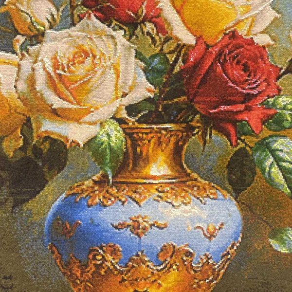 Handmade Rose Carpet