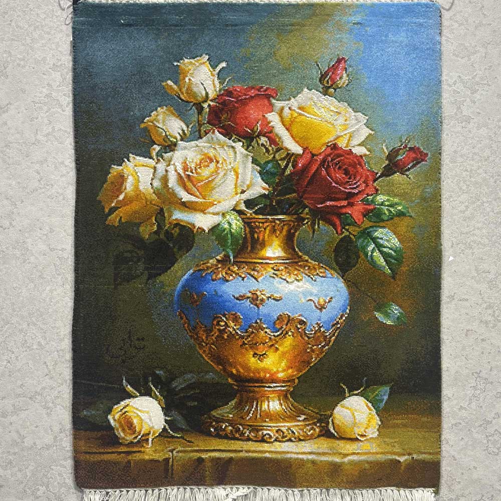 Handmade Rose Carpet