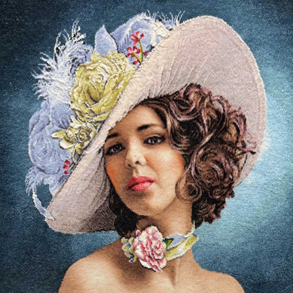 Chic Lady Tapestry Rug