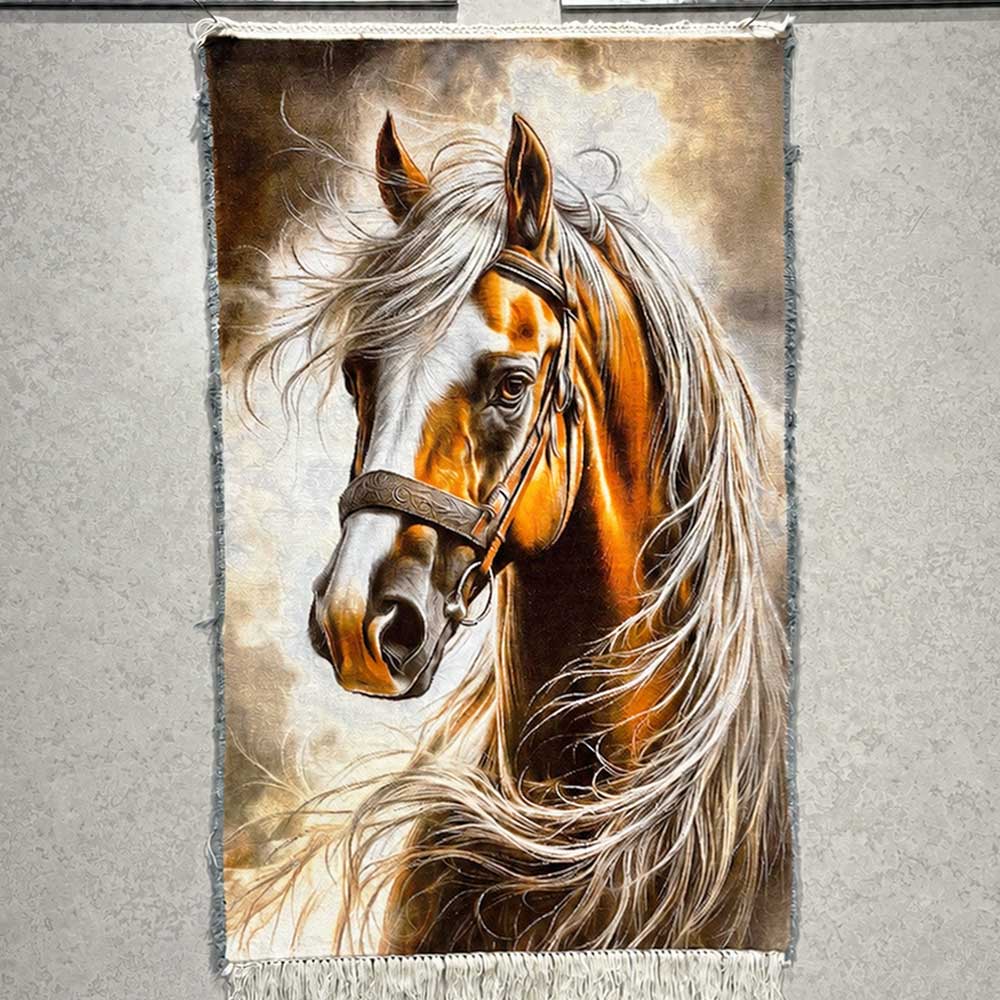 Handmade Horse Carpet Image 3