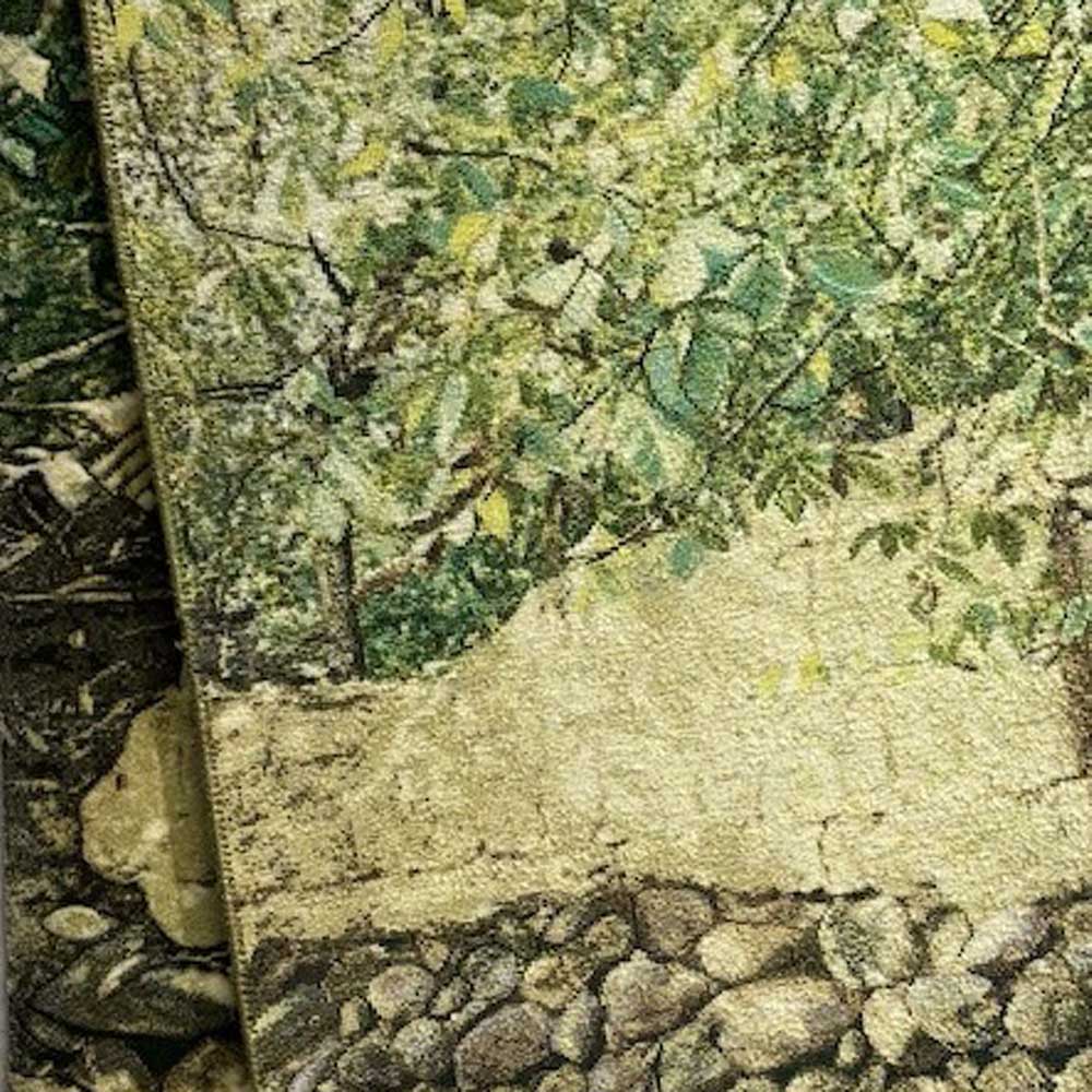Iranian Garden Alley Handmade Pictorial Carpet