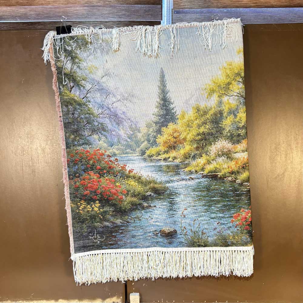 River Landscape Handmade Rug
