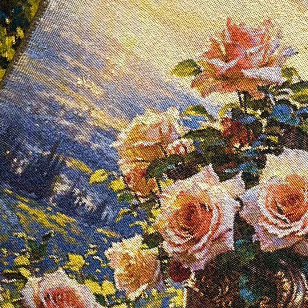 Handmade Khorshid Flower Carpet