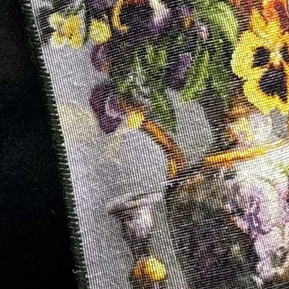 Violet Flower Handmade Carpet