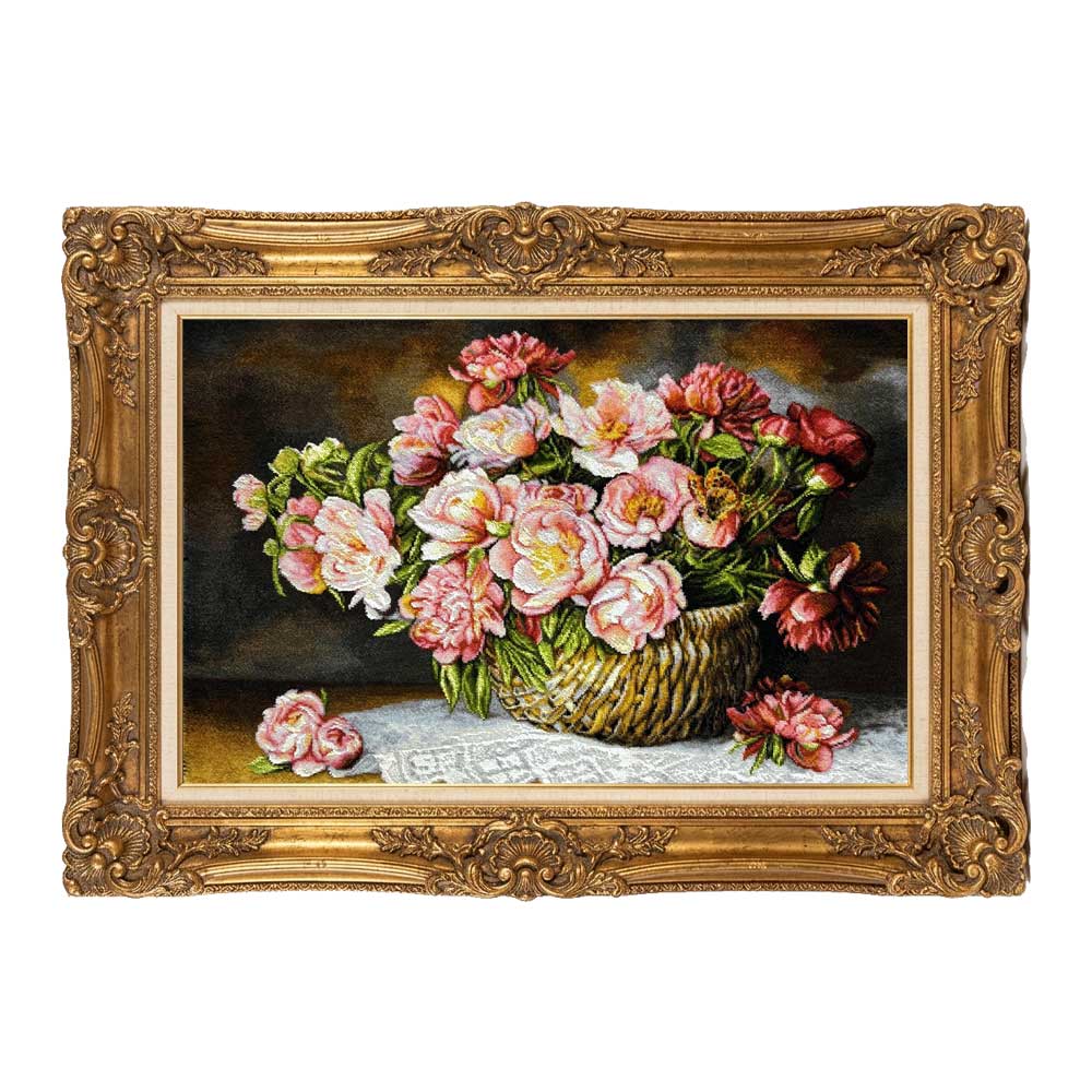 Handmade Tuberose Flower Carpet