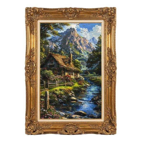 North Landscape Silk Rug