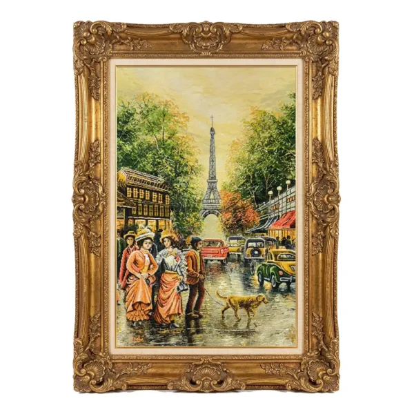 Handmade Paris Landscape Carpet
