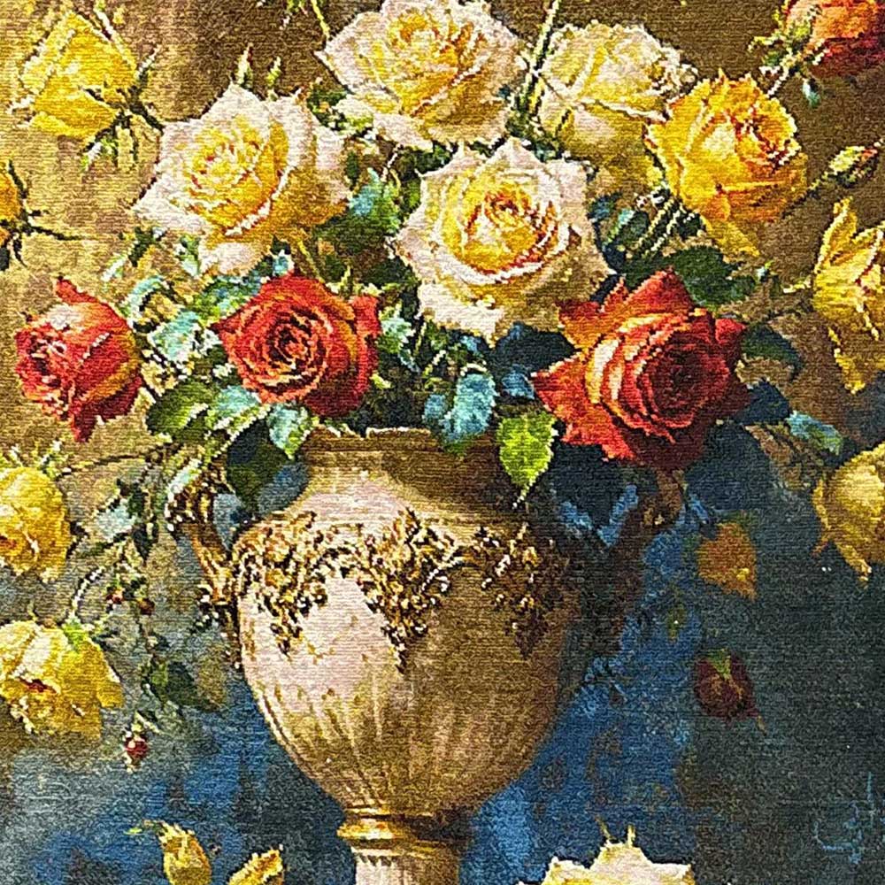 Handmade Sultan Flower Tapestry