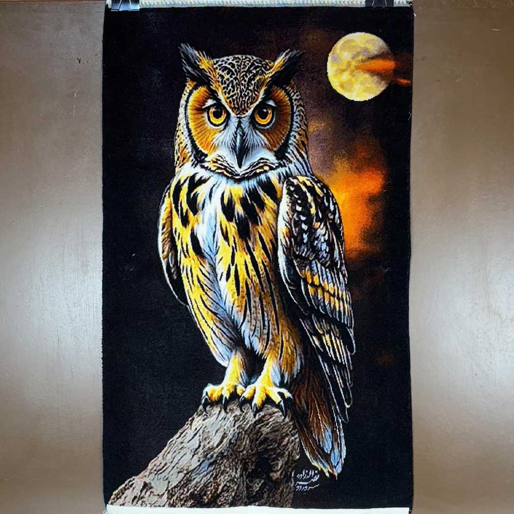 Handmade Owl Tapestry