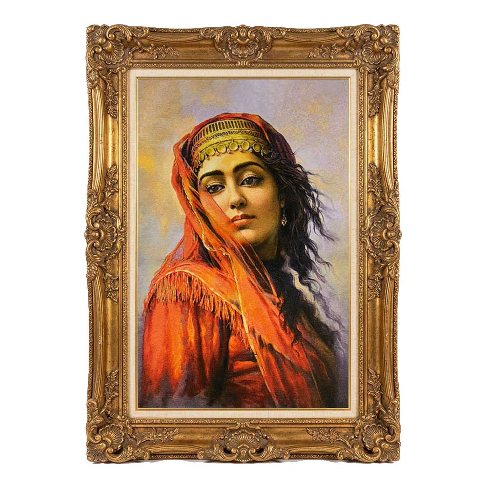 Noble Lady Handmade Tapestry
