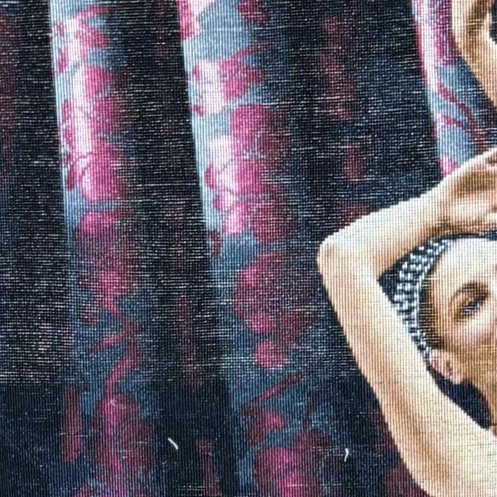 Handmade Single Ballerina Silk Tapestry Image 4