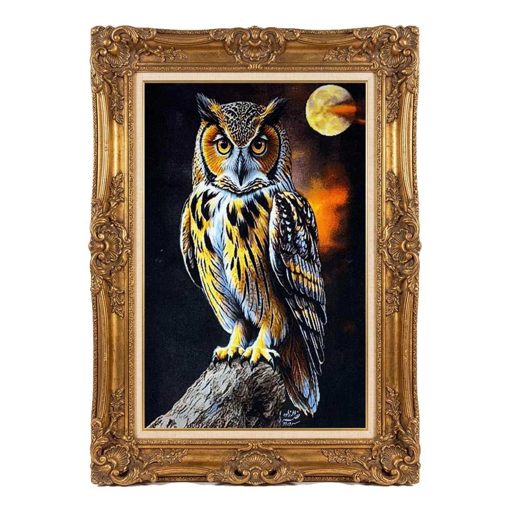 Handmade Owl Tapestry